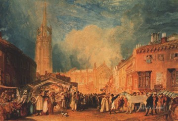 Turner Painting - Louth Lincolnshire Romántico Turner